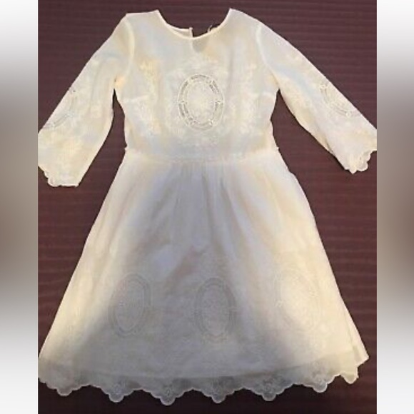 Victoria's Secret Dresses & Skirts - Victorias Secret White 100% Cotton Dress - size 4